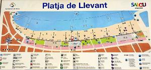 Salou - Plage du Levant et Passeo Jacques 1er - 001